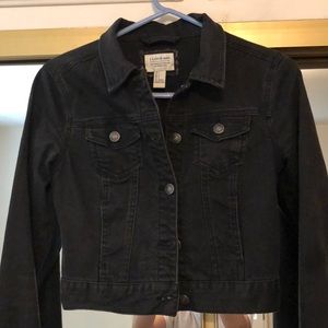 Forever 21 black jean jacket